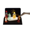 Picture of Various Liquors an a Serving Plate